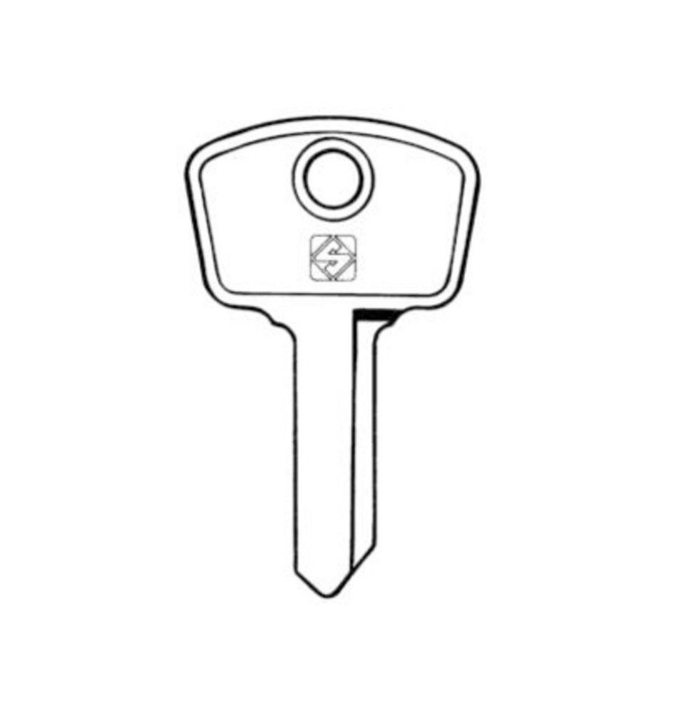 SILCA AF5D CHIAVE AUTO ACCIAIO