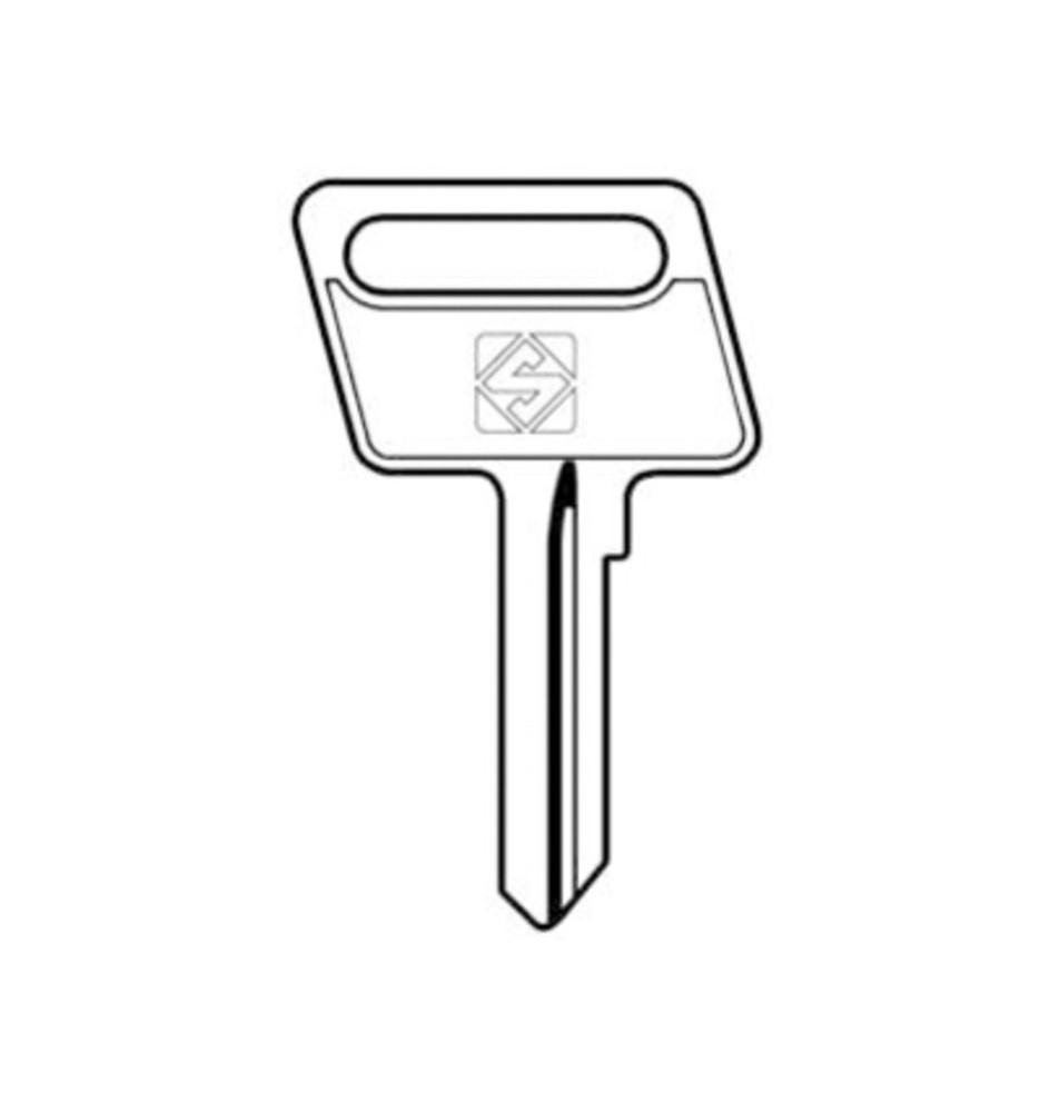 SILCA AF16A CHIAVE AUTO ACCIAIO