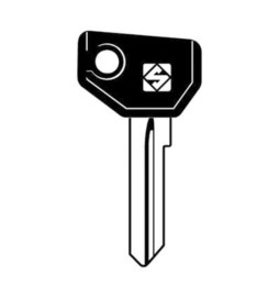 SILCA AF7AP CHIAVE AUTO TESTA PLASTICA ACCIAIO