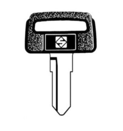 SILCA SZ4RP CHIAVE AUTO TESTA PLASTICA ACCIAIO