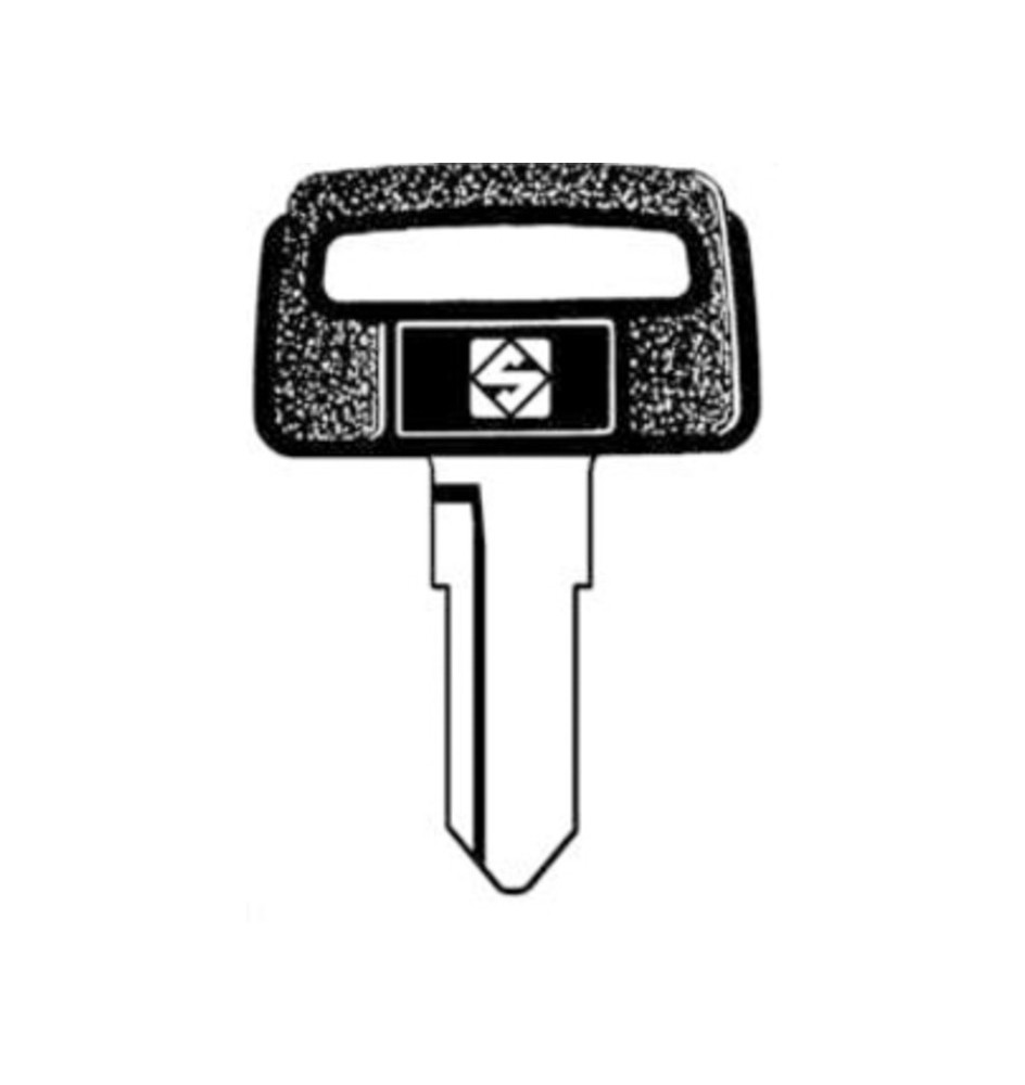 SILCA SZ4RP CHIAVE AUTO TESTA PLASTICA ACCIAIO