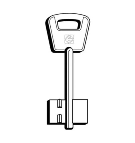 SILCA 5BE5 CHIAVE DOPPIA MAPPA OTTONE