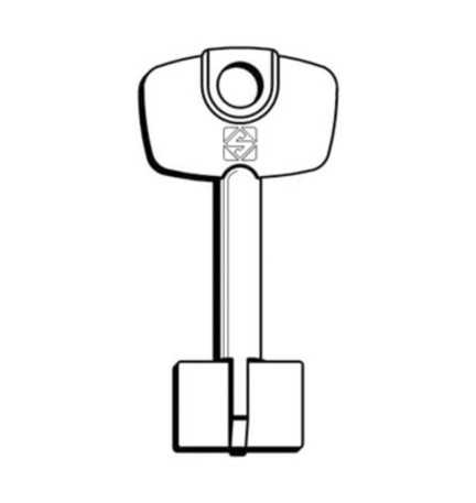 SILCA 5C15 CHIAVE POMPA OTTONE