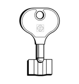 SILCA 5PT5 CHIAVE POMPA OTTONE