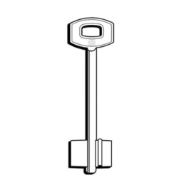 SILCA 5SCM4 CHIAVE DOPPIA MAPPA OTTONE