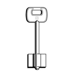 SILCA 5IE7 CHIAVE DOPPIA MAPPA OTTONE