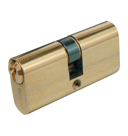 ISEO F5 8300 CILINDRO OVALE 27-27 OTTONATO C/3CH