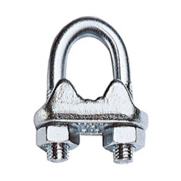 MORSETTO P/FUNE ACCIAIO D 6 MM EXPORT**