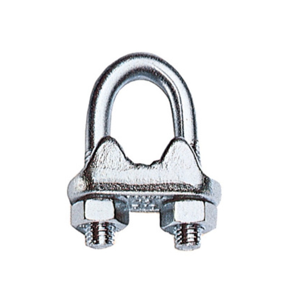 MORSETTO P/FUNE ACCIAIO D 6 MM EXPORT**