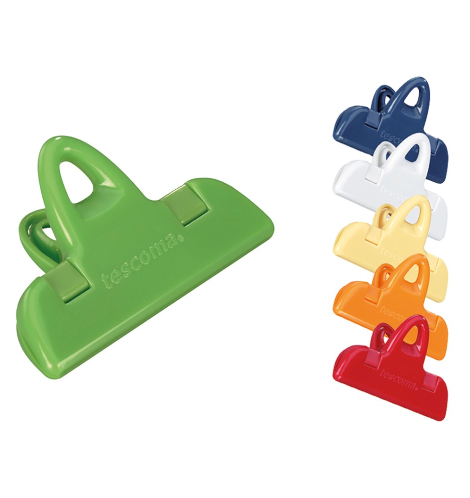 CLIP PER SACCHETTI Linea Presto cm.7 - set. 4 pz