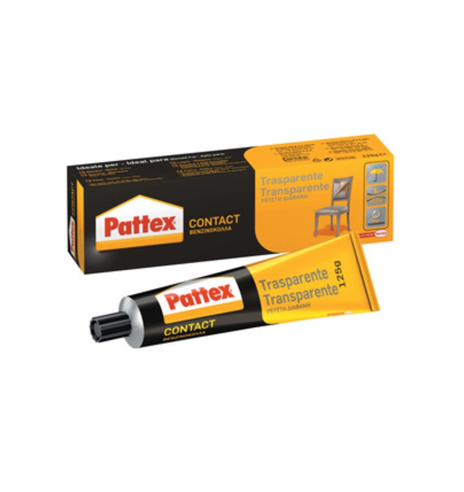 PATTEX ADESIVO CONTACT TRASPARENTE 125 G