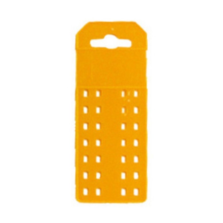 PLACCHETTA SELF SERVICE 145X55 MM GIALLO