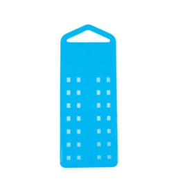 PLACCHETTA SELF SERVICE 145X55 MM AZZURRO