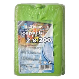 MATTONELLA GHIACCIO PER CONTENITORI TERMICI 'ICE P 2 x 200 grammi