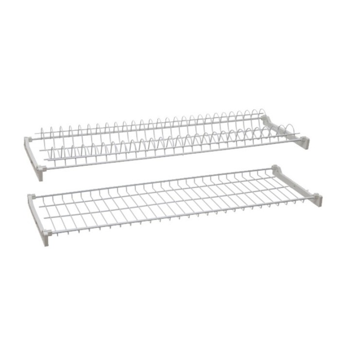 MENSOLA SCOLAPIATTI ACCIAIO PLAST C/SUPP 76 CM