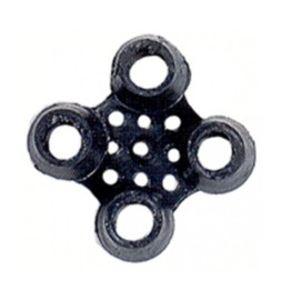 GIUNZIONI P/ZERBINO ROBUSTUS PVC NERO