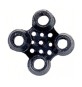 GIUNZIONI P/ZERBINO ROBUSTUS PVC NERO