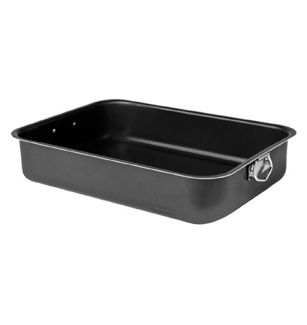 TEGLIA PER LASAGNA 'BLACK LINE' cm. 30 x 25 x h.6