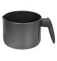 BOLLILATTE UN MANICO 'BLACK LINE' Ø cm. 12 - h.10 - capacità 1 lt.