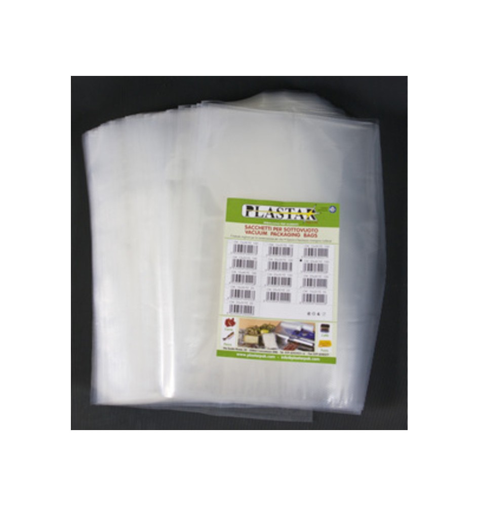 BUSTA GOFFRATA 15X25 CM P/SOTTOVUOTO 100 PZ