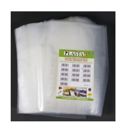 BUSTA GOFFRATA 15X25 CM P/SOTTOVUOTO 100 PZ
