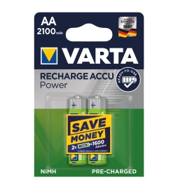 PILA STILO RICARICABILE ACCU POWER 'HR6' Pz 2 - 1,2 V - AA