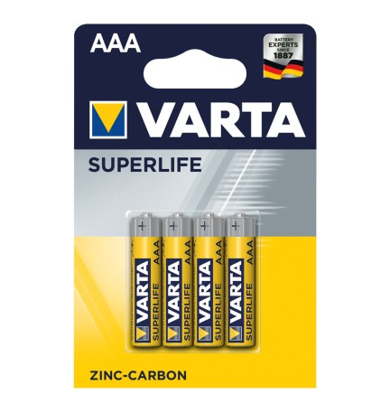 PILA MINISTILO SUPERLIFE 'RO3P' Pz 4 - 1,5 V - AAA