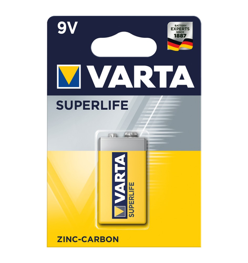 PILA TRANSISTOR SUPERLIFE '6F22' Pz 1 - 9V - E