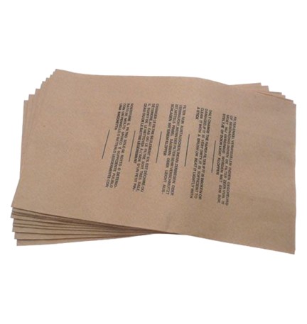 SACCHETTI RACCOGLI POLVERE cf. 10 pz - cm 30 x 18