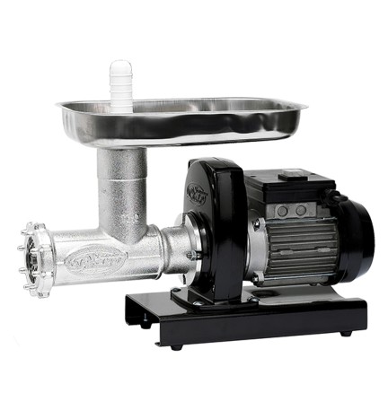 MOTORIDUTTORE CON TRITACARNE 'PAVI' SM22 400 W - HP 1,0 - con piastra 22, 65 fori 6 mm
