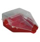 SCIVOLO CON PARASPRUZZI in pvc