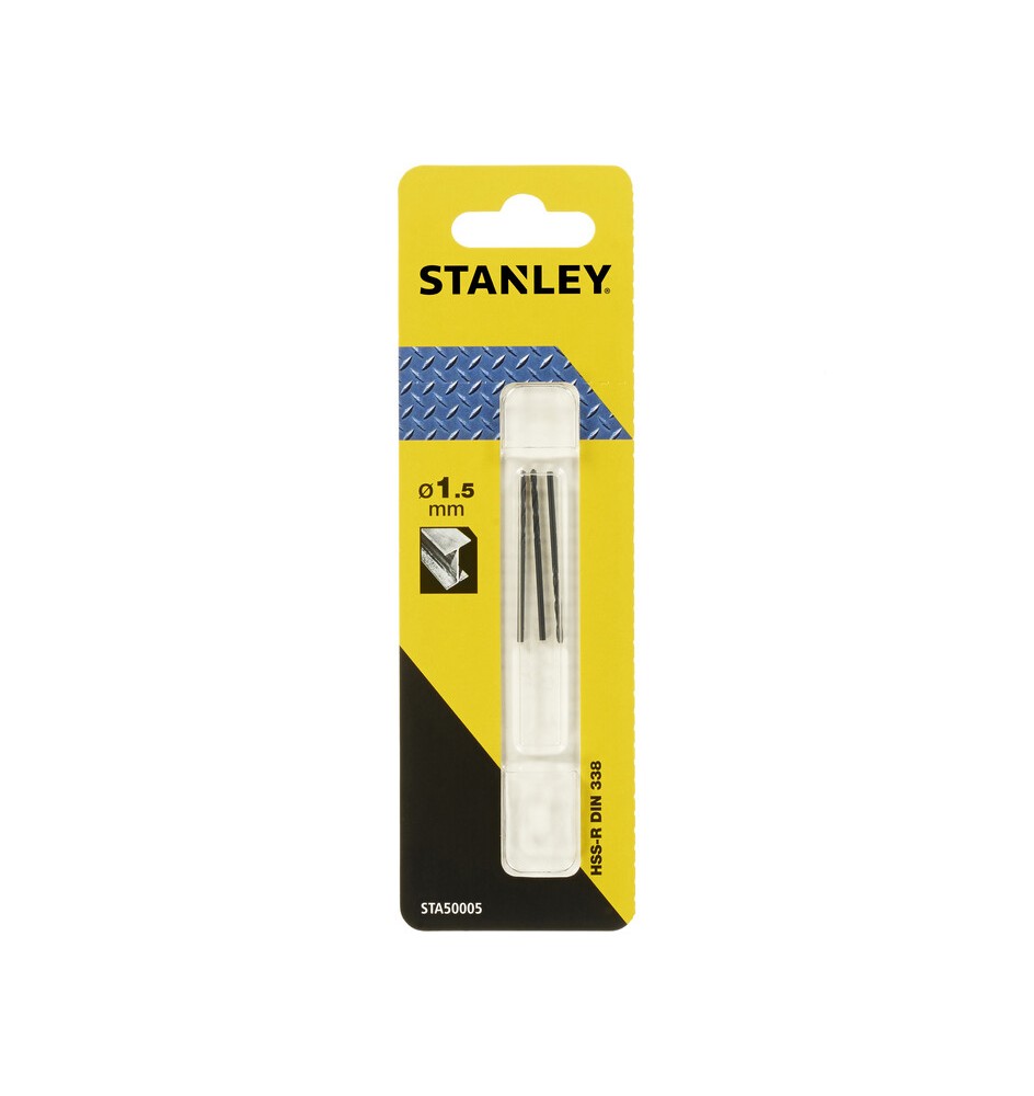 STANLEY STA50005 PUNTA HSS 1,5 MM 3 PZ