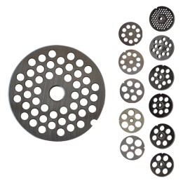PIASTRA PER TRITACARNE per n.12 - 8 fori da 14 mm.