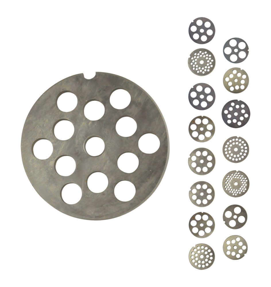 PIASTRA PER TRITACARNE Per n. 22 - 6 fori da 20 mm.