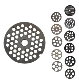 PIASTRA PER TRITACARNE Per n.22 - 10 fori da 14 mm.