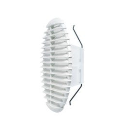 GRIGLIA AERAZIONE PLAST C/MOLLE+ZANZ D 80/125