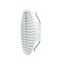 GRIGLIA AERAZIONE PLAST C/MOLLE+ZANZ D 125/160