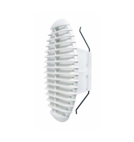 GRIGLIA AERAZIONE PLAST C/MOLLE+ZANZ D 125/160