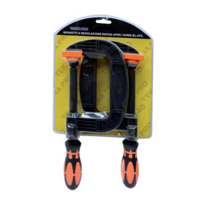 MORSETTO A REGOLAZIONE RAPIDA APER 50 MM BL 2 PZ