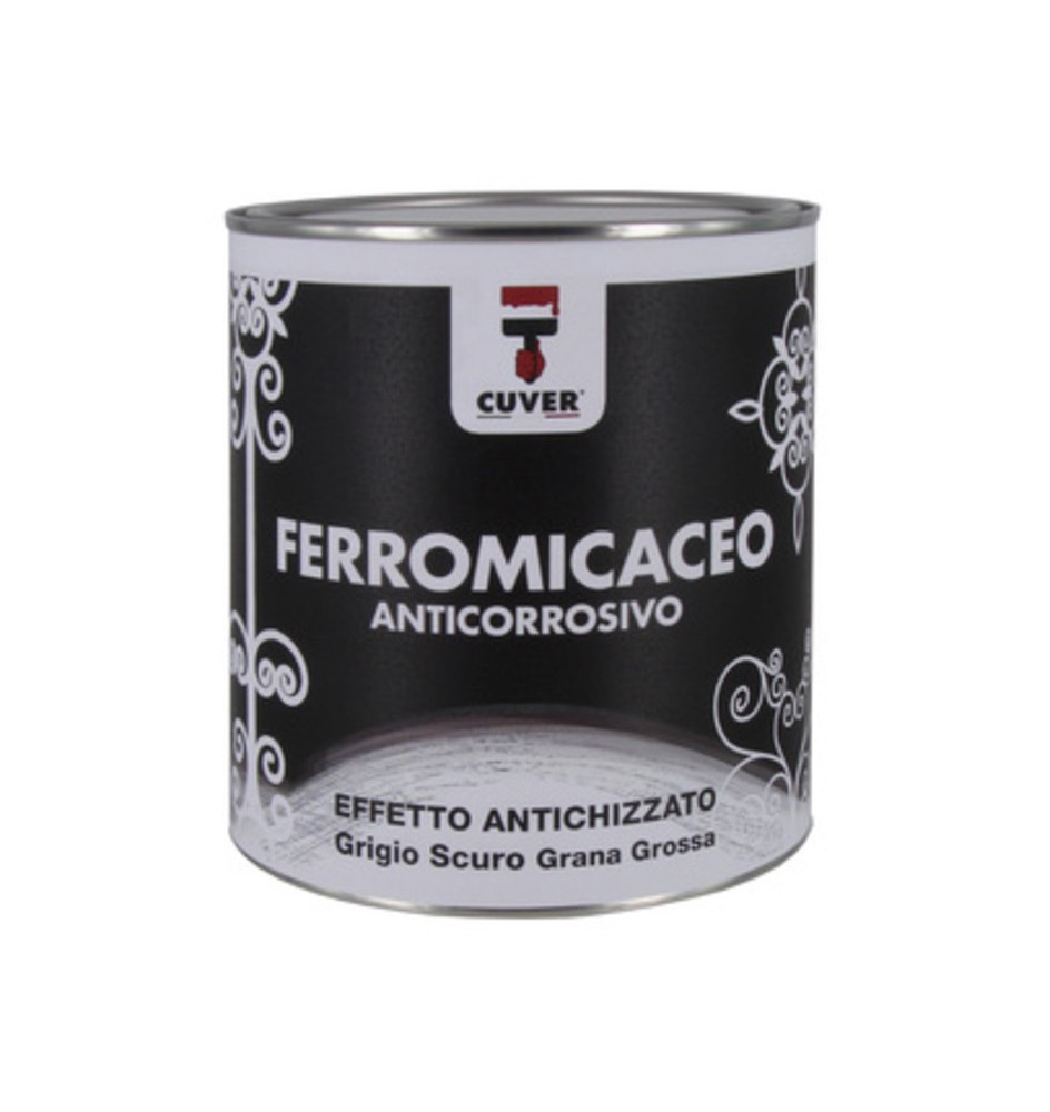 SMALTO CUVER 0,750 L FERROMICACEO GRIGIO SCURO