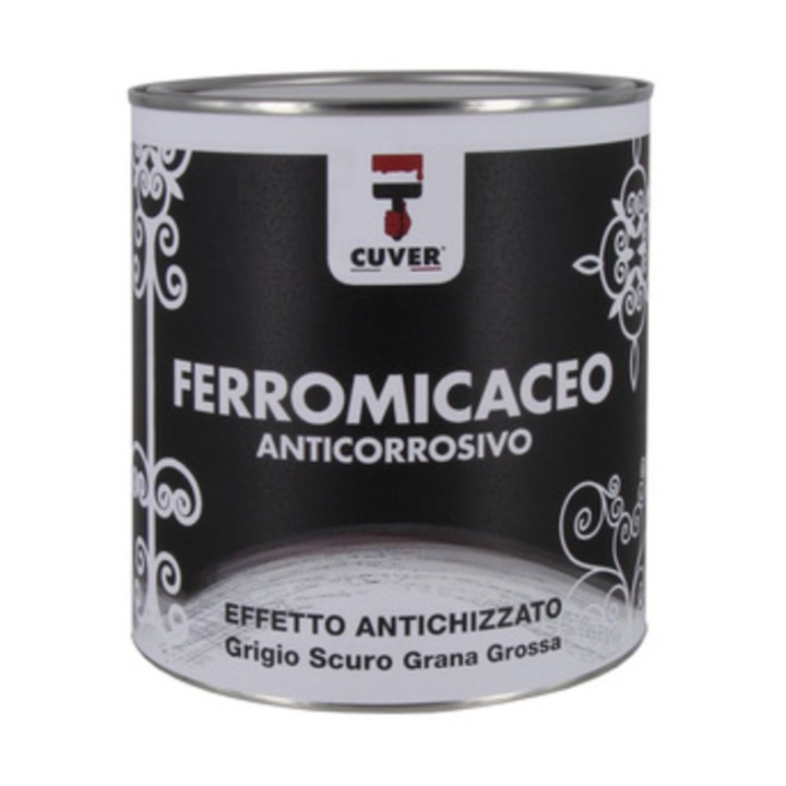 SMALTO CUVER 0,750 L FERROMICACEO GRIGIO SCURO