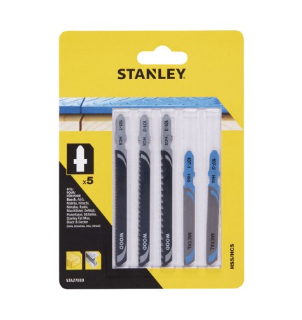 STANLEY STA27030 5 LAME LEGNO METALLO ATT T