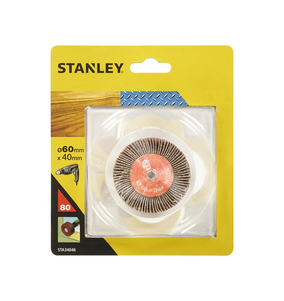 STANLEY STA34046 MOLA A LAMELLE 60X40 GR 80