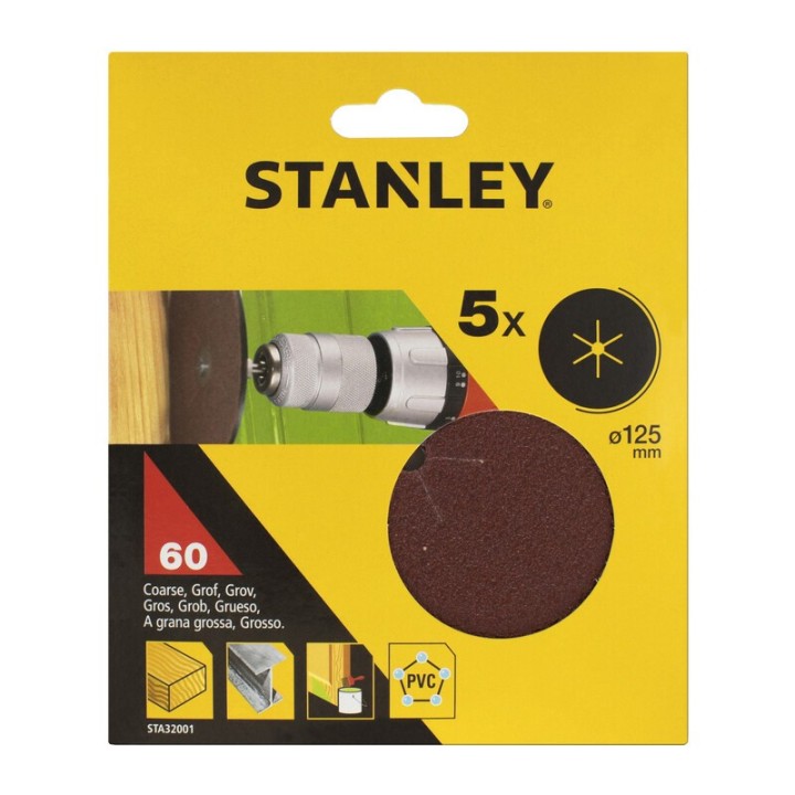 STANLEY STA32001 5 DISCHI D 125 GR 60