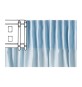 FETTUCCIA RIFLEX 2 TASCHE H 65 MM TRASPARENTE