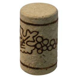 TAPPO PER VINO SEMISINTETICO 'TECNOCORK' mm 23 x 38 medium cf. 100 pz