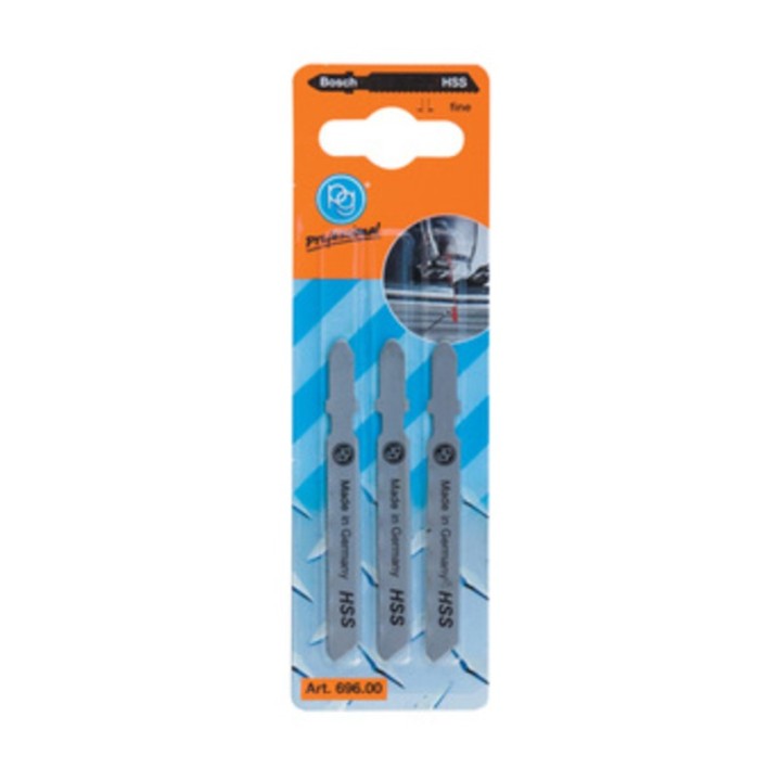 POGGI 696.00 3 LAME P/SEGHETTO BOSCH DENTI FINI