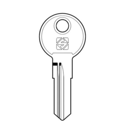 SILCA EU10R CHIAVE PROFILO ACCIAIO