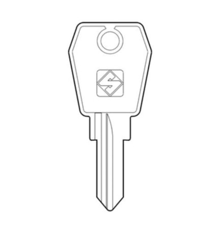 SILCA EU5R CHIAVE PROFILO ACCIAIO