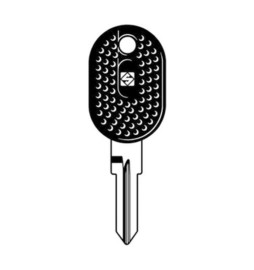 SILCA GT8FP CHIAVE AUTO TESTA PLASTICA OTTONE